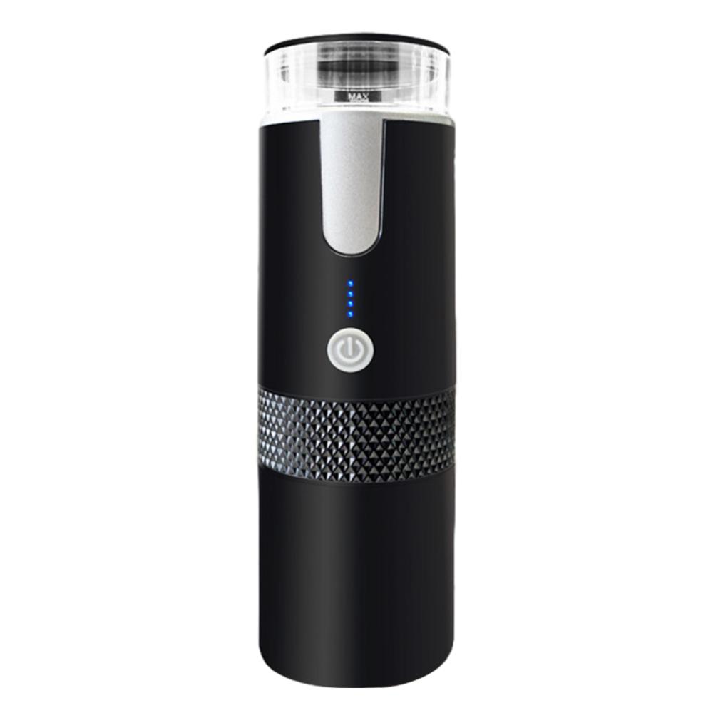 170ML Capsule Coffee Machine Wireless Mini Coffee Brewer Compatible with Capsule & Ground Coffee for Home Kitchen Office