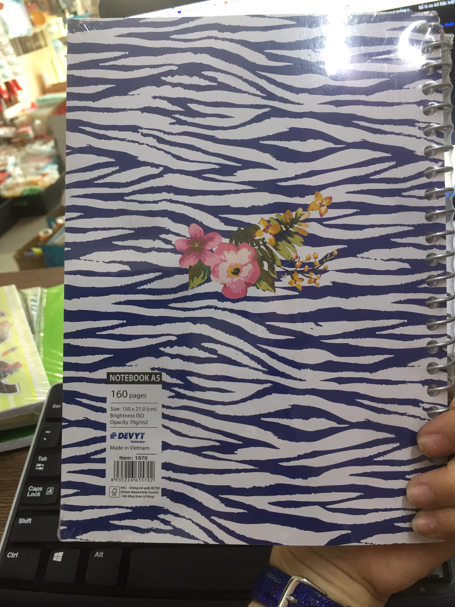 Sổ Lò Xo NoteBook Devyt A5 160 Trang 1570