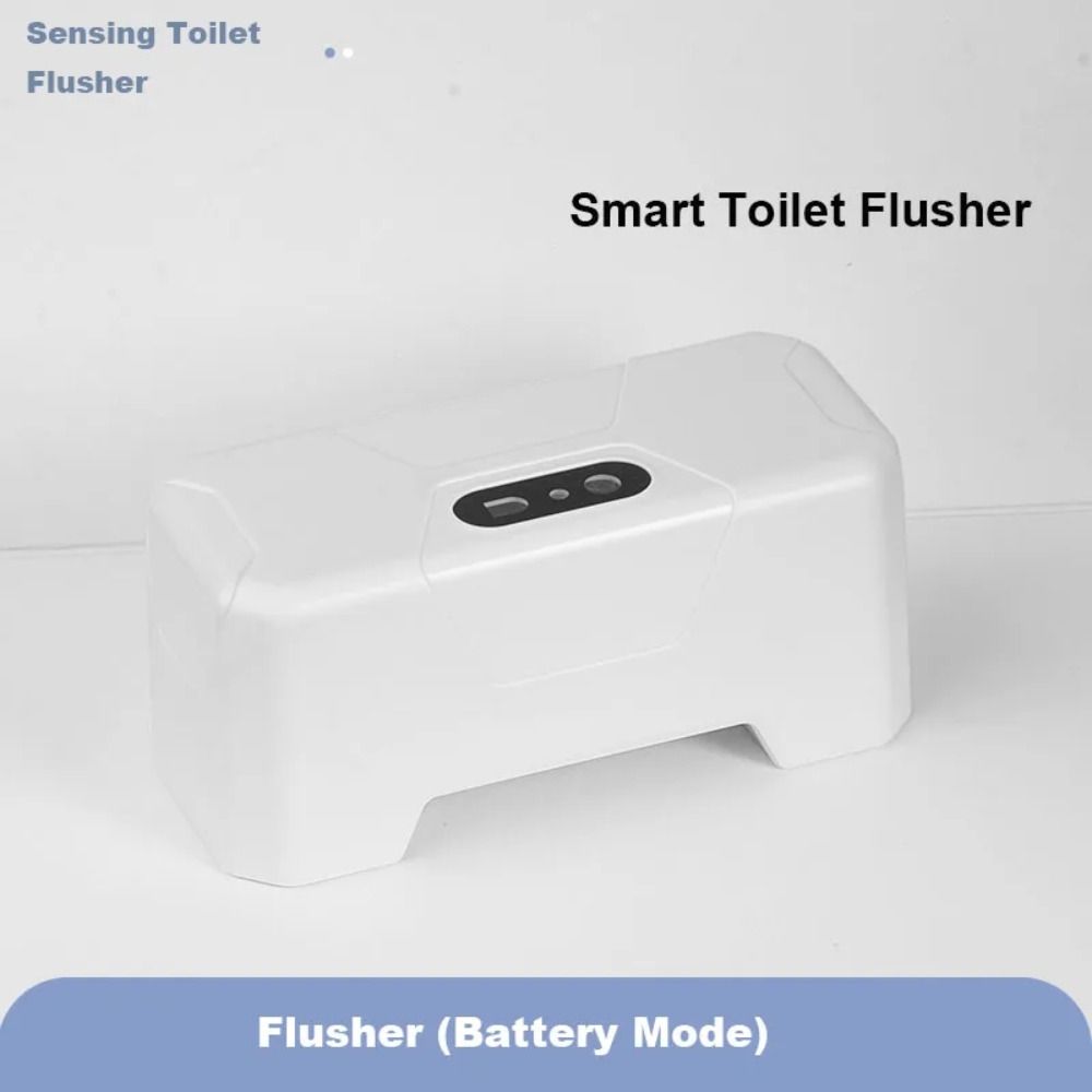 Wo Lan External Automatic Toilet Flush Button Touchless Infrared Smart Toilet Flushing Sensor