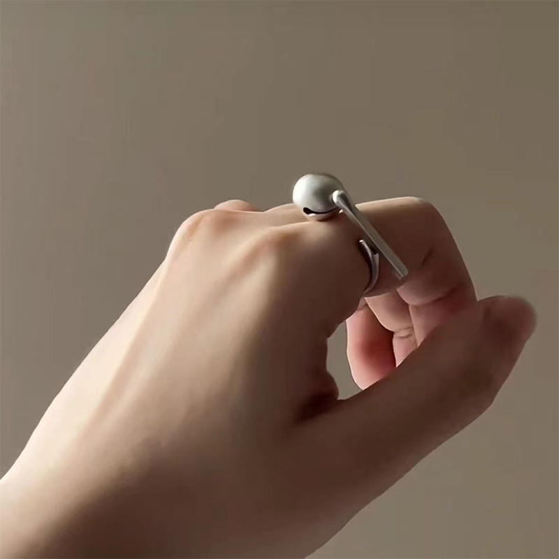 2Pcs%20Simple%20Adjustable%20Wooden%20Fish%20Merit%20+1%20Ring%20For%20Women%20Stress%20Relief%20Opening%20Finger%20Ring%20CHAINI%20-%20Image%202