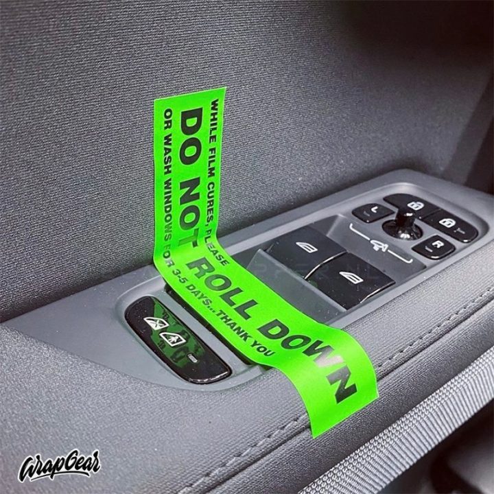 WR-59 DO NOT ROLL DOWN Sticker For Tinting 100 Stickers Per Roll Sold Per Roll Macolay Enterprise I2887728451 - Foto 6