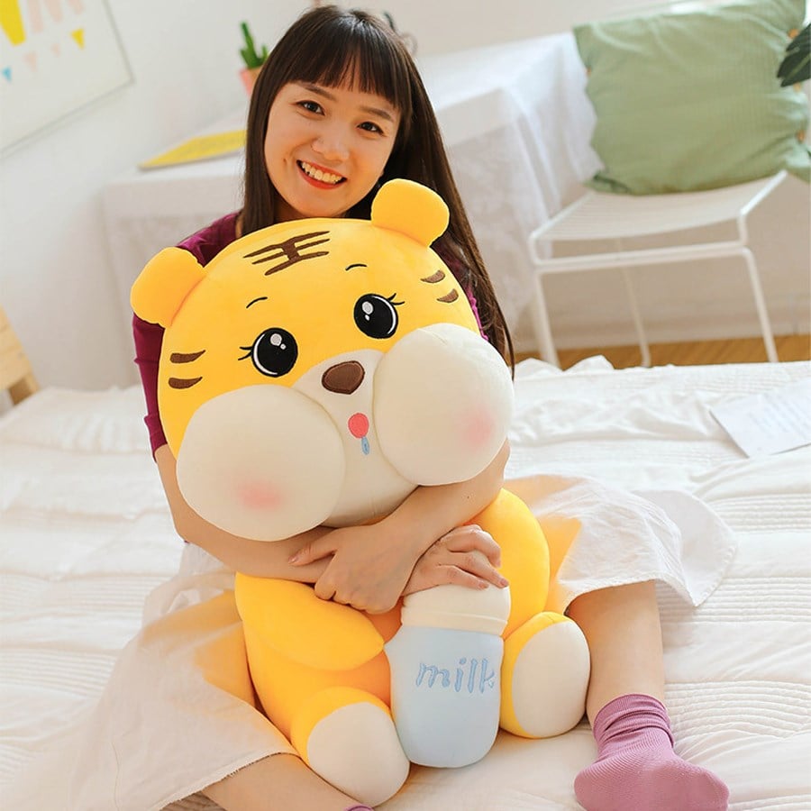 VỊT ÔM SỮA SIZE LỚN VẢI MINISO 4 CHIỀU CAO CẤP