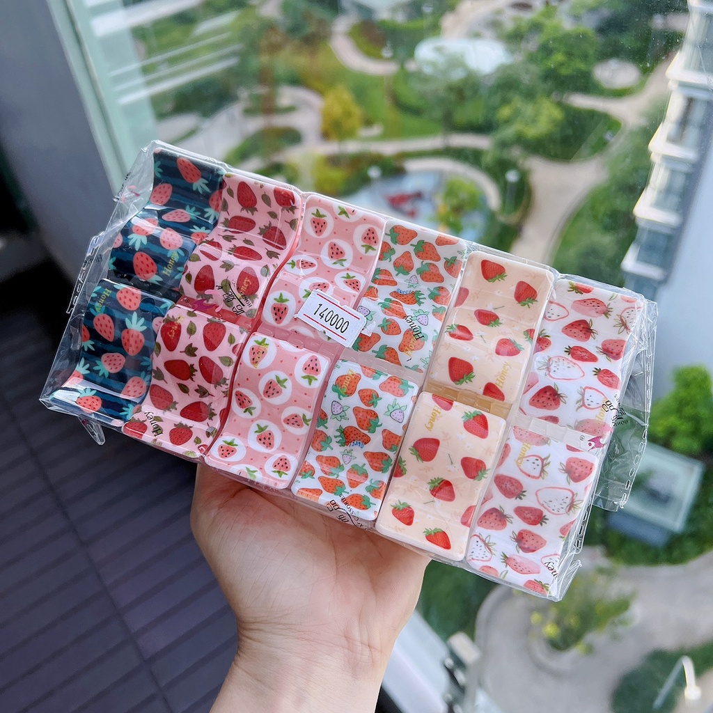Kẹp Càng Cua Bóng 3-5 Răng Đủ Màu