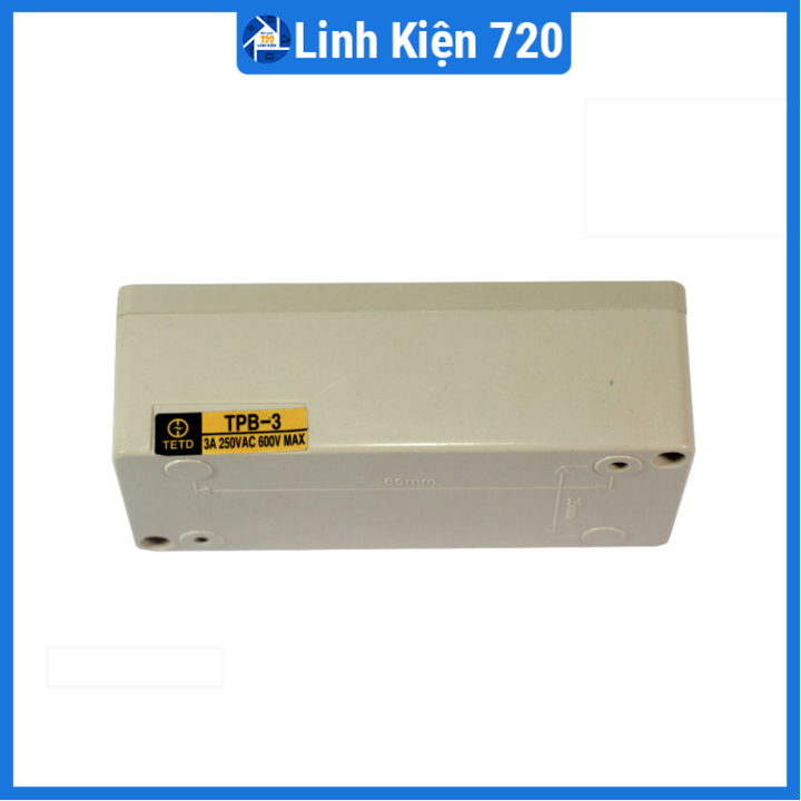 Hộp nút nhấn TPB-3 250VAC 3A
