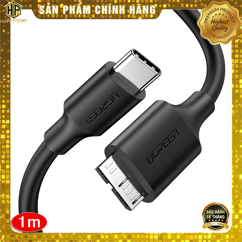 Ugreen 20103 - Cáp USB Type C sang Micro B dài 1m truyền dữ liệu - HapuStore