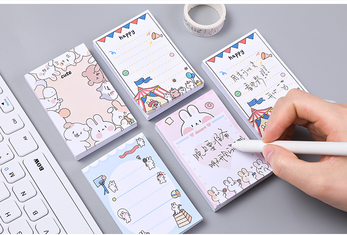 Note, Giấy Ghi Chú 100 Tờ Dễ Thương