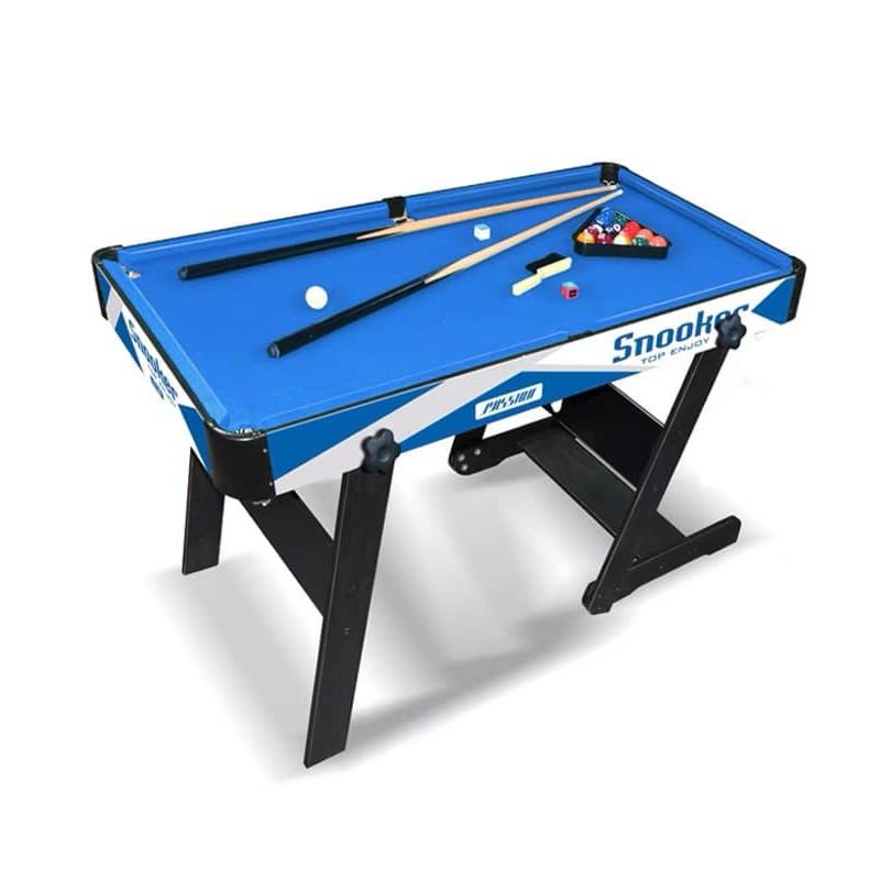 Bàn Bida Ipool Z3 1m25 Đầy Đủ Phụ Kiện, Bi A Lỗ Gỗ Mini 1,25m Cỡ Lớn Văn Phòng Gia Đình Hanana