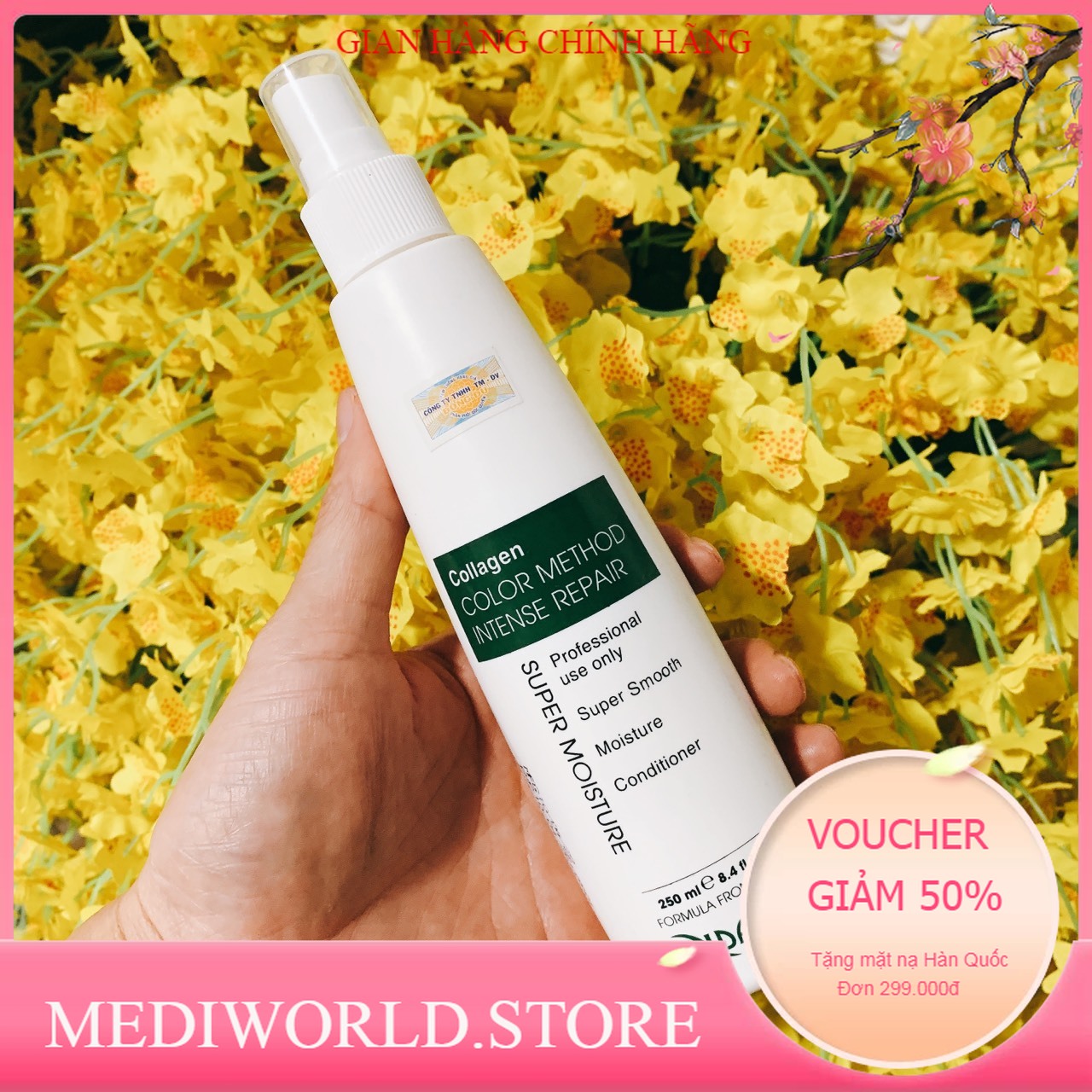 Xịt Dưỡng Tóc Collagen Kendali 250ml