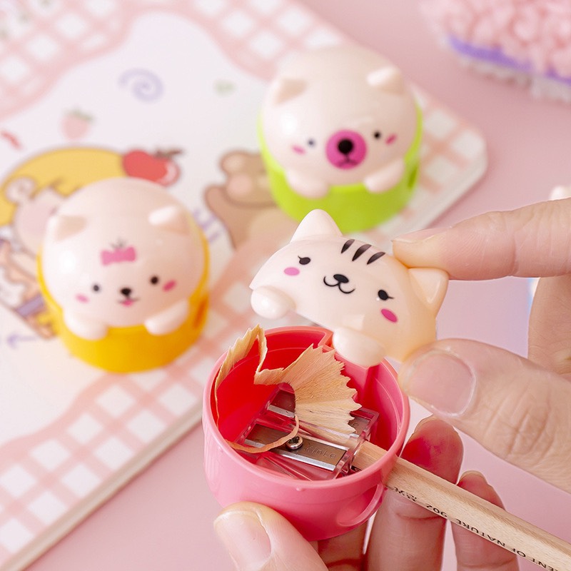 Gọt chuốt bút chì hình động vật đáng yêu