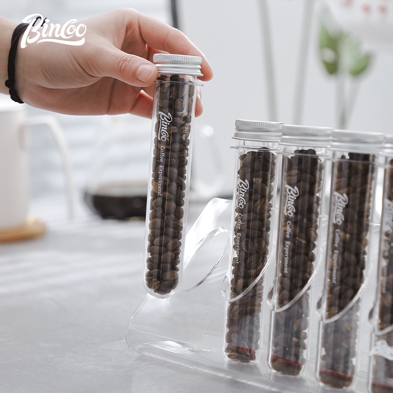 BINCOO Sealed Coffee Storage Jar Coffee Tank Storage Racks