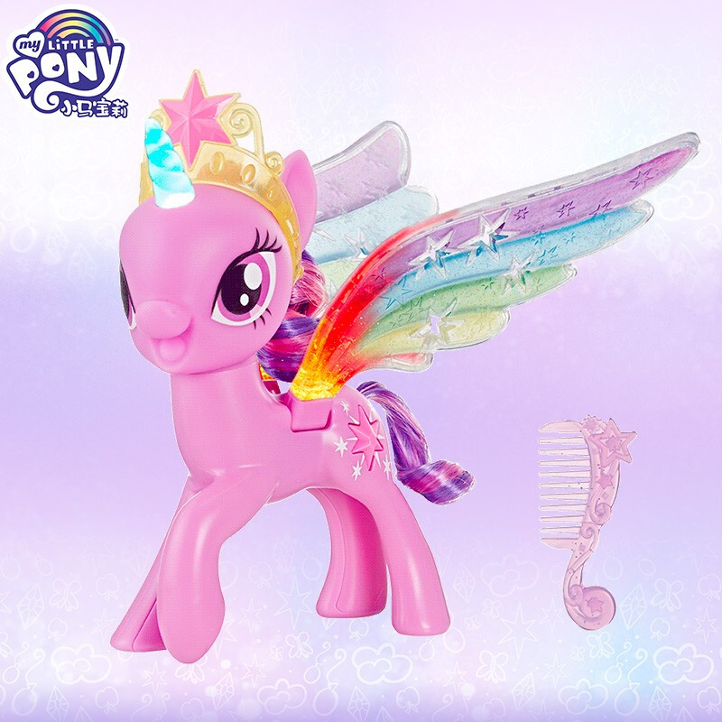 Hasbro My Little Pony: Friendship is Magic Đồ chơi cho bé gái, đồ chơi trẻ em, búp bê, búp bê, quà tặng, quà tặng, hộp quà, công chúa tím mộng mơ E2928