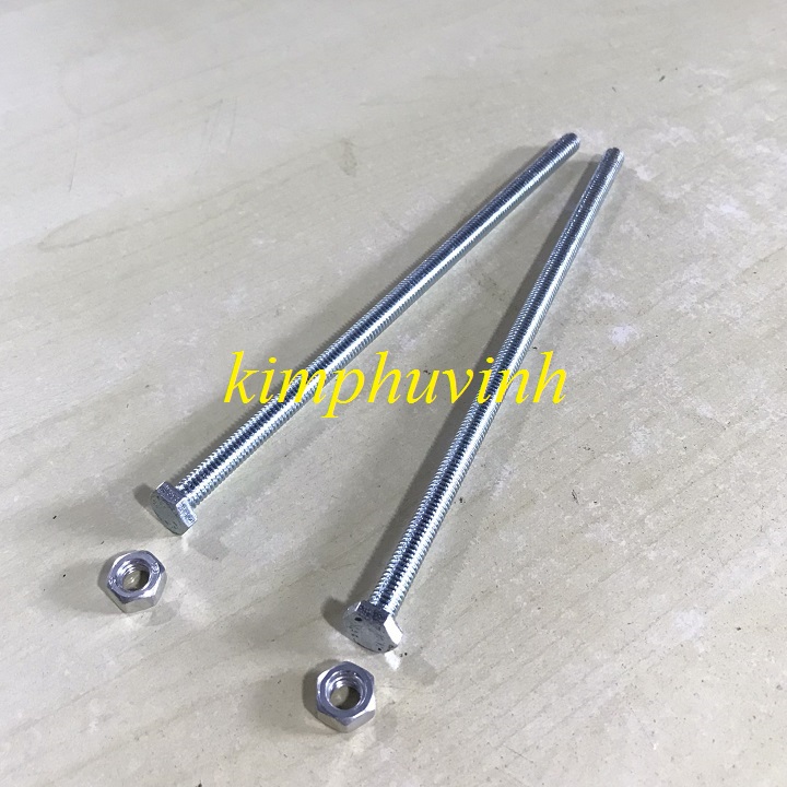 20 BỘ - 6x150mm BULONG M6 - BULON 6li