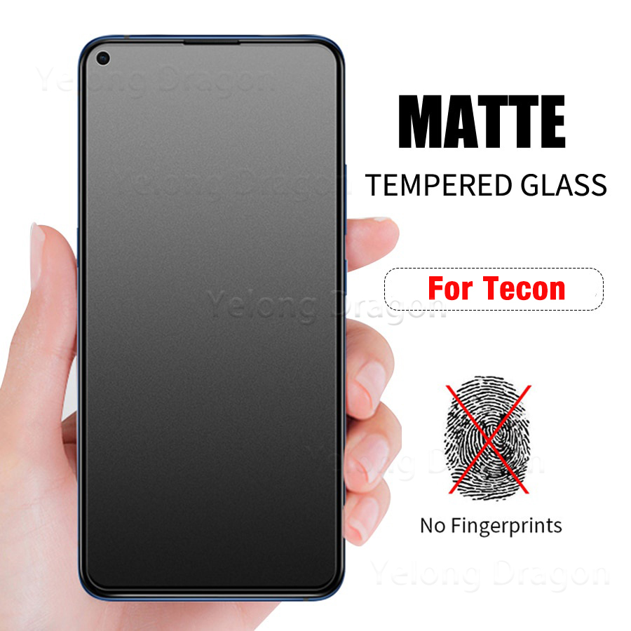Matte Tempered Glass AG Screen Protector Scratch resistant for Tecno Spark  10 10C 20 20C GO 2023 2024 Pova Camon 20