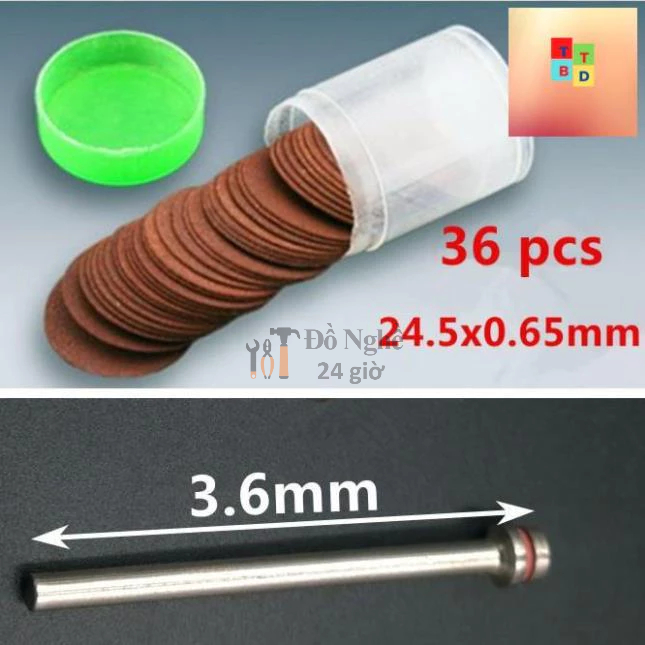 Bộ đá mài cắt mini 36 miếng