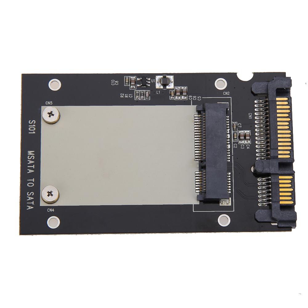 mSATA SSD to 2.5in SATA Convertor Adapter Card Computer Transition Card