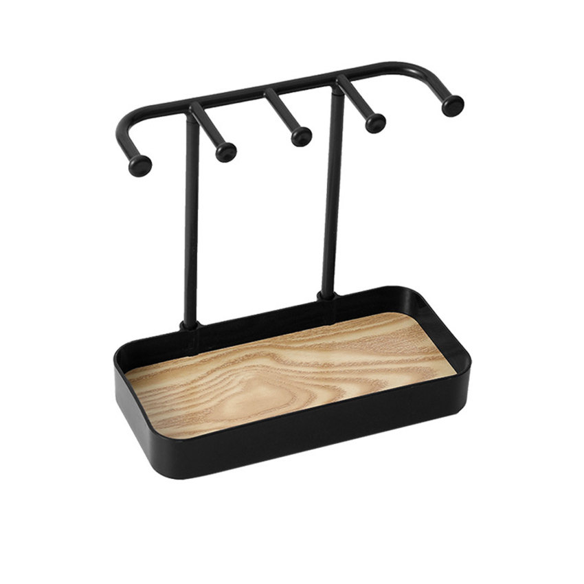 Jewelry Organizer Stand Necklace Holder Jewelry Rack Earring Tray Jewelry Rings Earrings Watches Bracelets Display