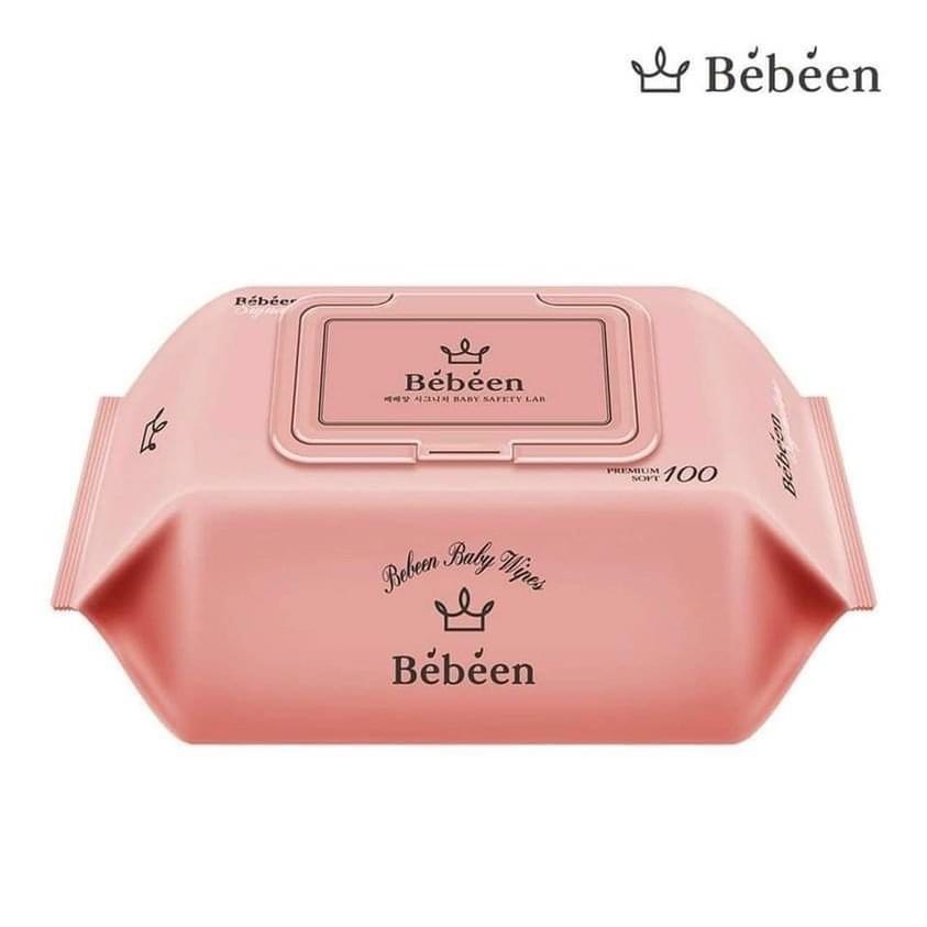 [Combo 10 cái ]Khăn giấy ướt Bebeen Hàn Quốc 100 tờ/hộp
