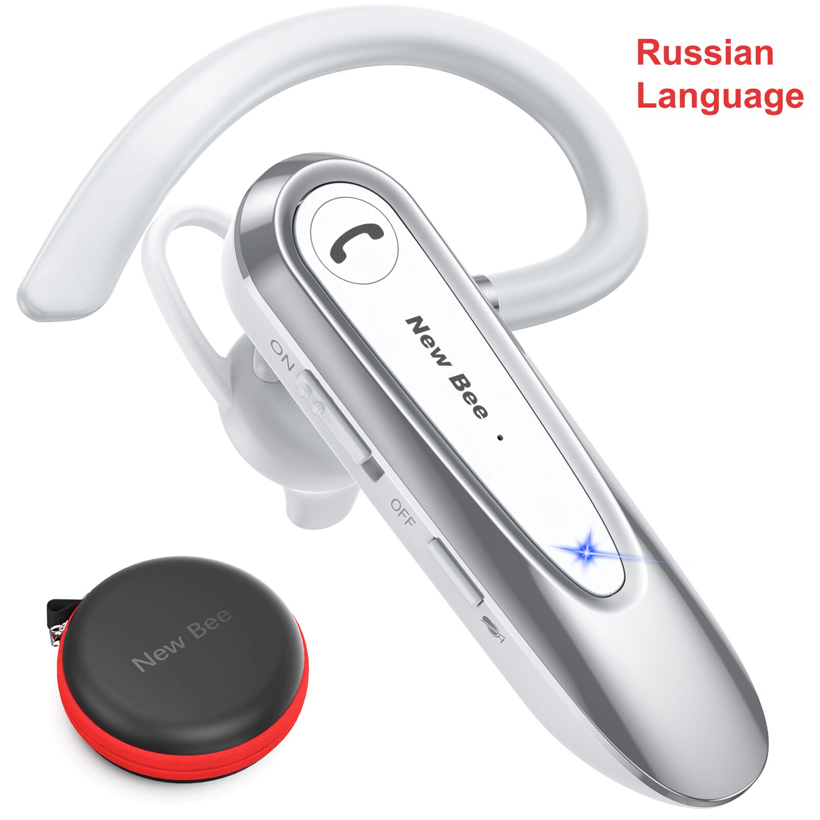 New Bee Bluetooth Earpiece V5.2 Wireless Bluetooth Benin - View #6