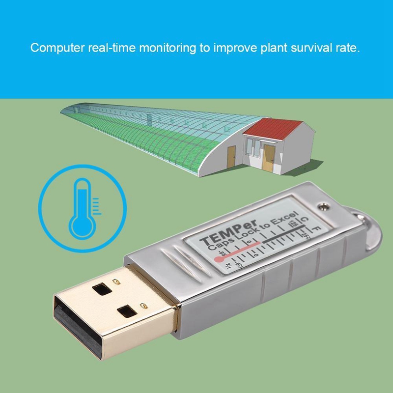 Usb Temperature Sensor Data Logger Recorder For Pc Windows xp Vista/7