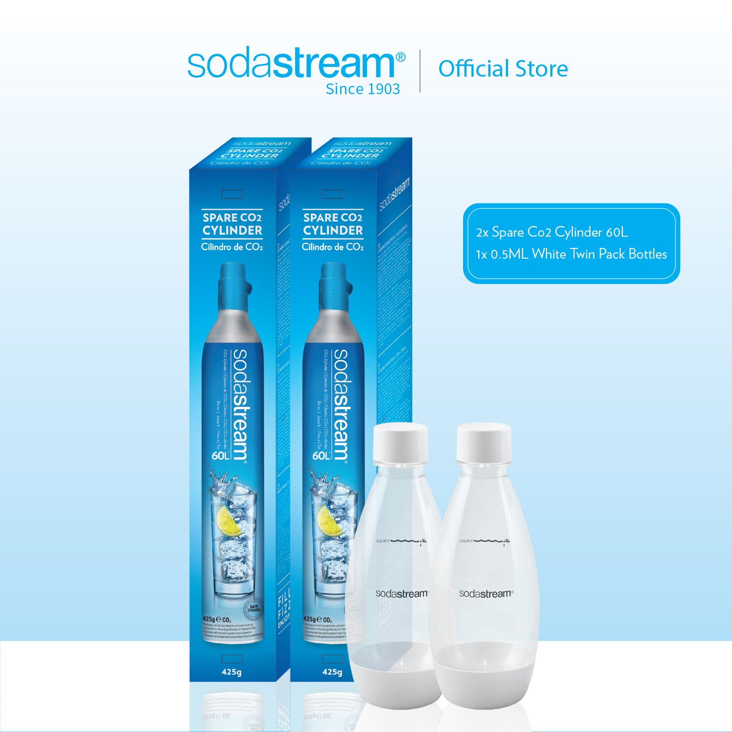 sodastream genesis co2 refill