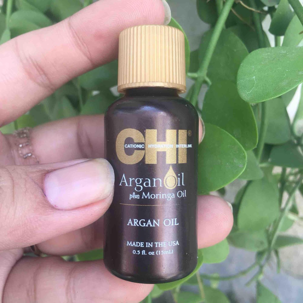 Tinh dầu chăm sóc tóc cao cấp CHI Argan Oil 15ml