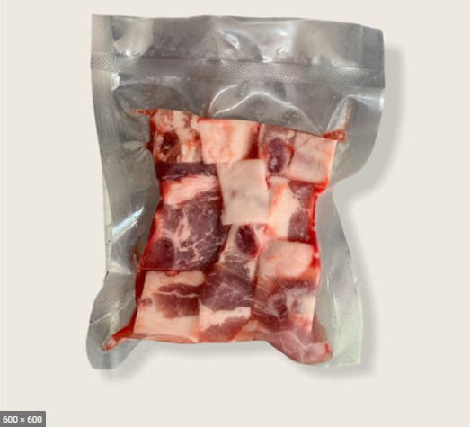 1kg (2 túi) xương sườn sụn bò thơm ngon (nấu nước lèo, lẩu bò, bún bò...)