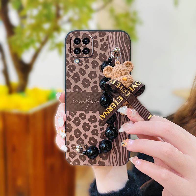 Black%20pearl%20pendant%20Back%20Cover%20Phone%20Case%20For%20Samsung%20Galaxy%20M12/F12/SM-M127F/F127G/M12FG/A12%204G%20Anti-knock%20Cartoon%20cute%20-%20Image%2010