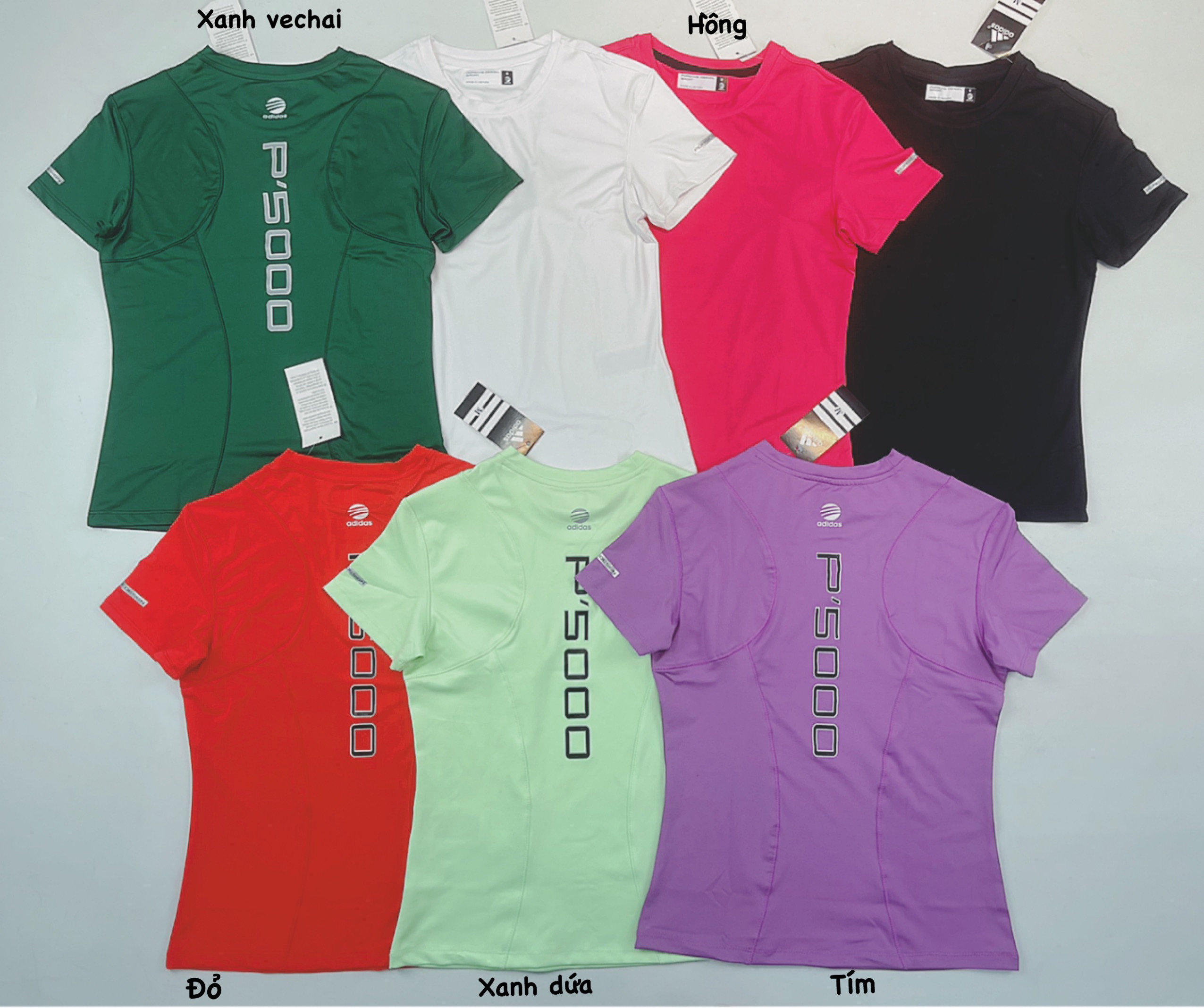Áo Phông Tập Gym Cổ Tròn Trơn P5000 Basic Thoáng Mát Dễ Mặc