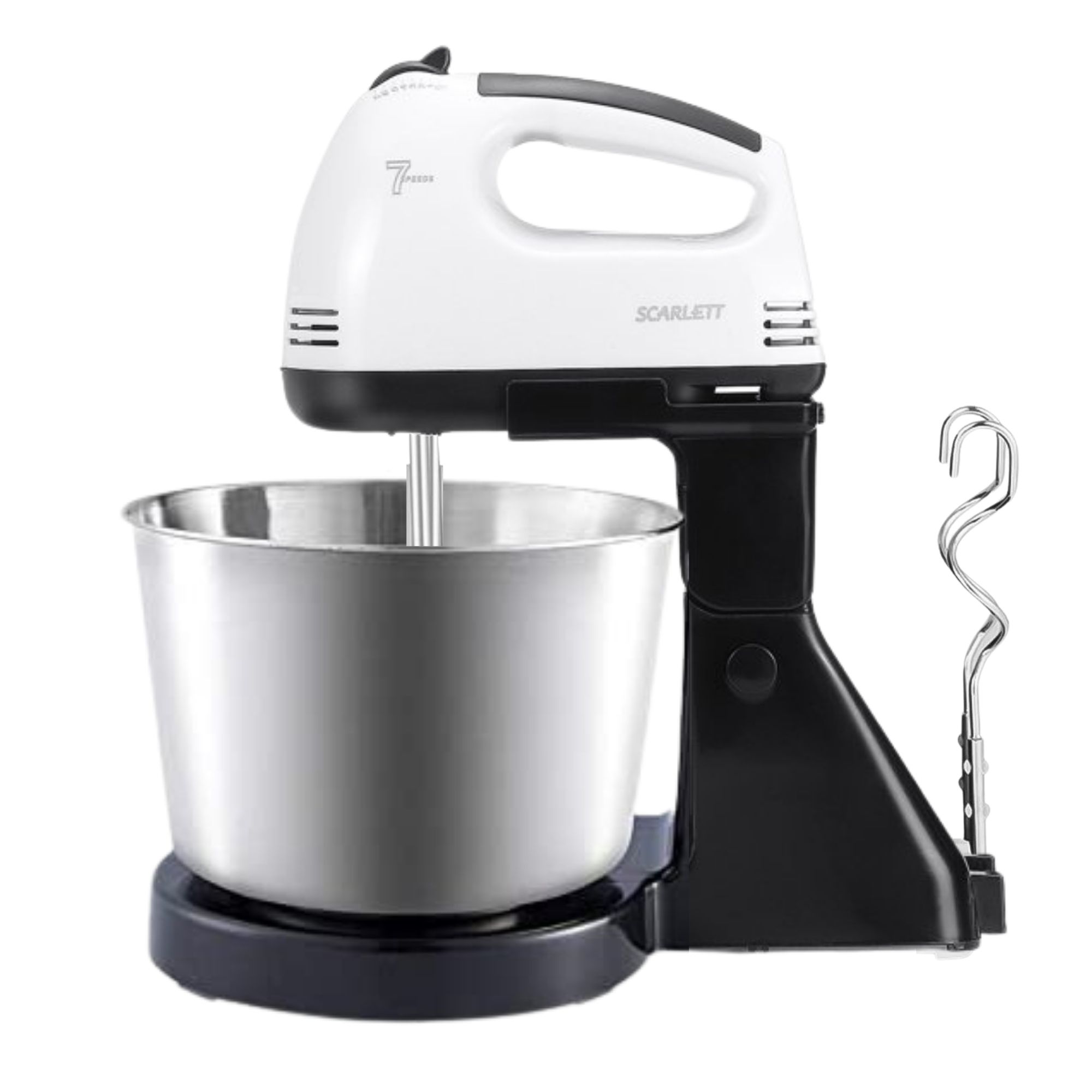 Double Beater 7Speed Hand Mixer 2L Egg Whisk Mesin Pengadun Tepung ...