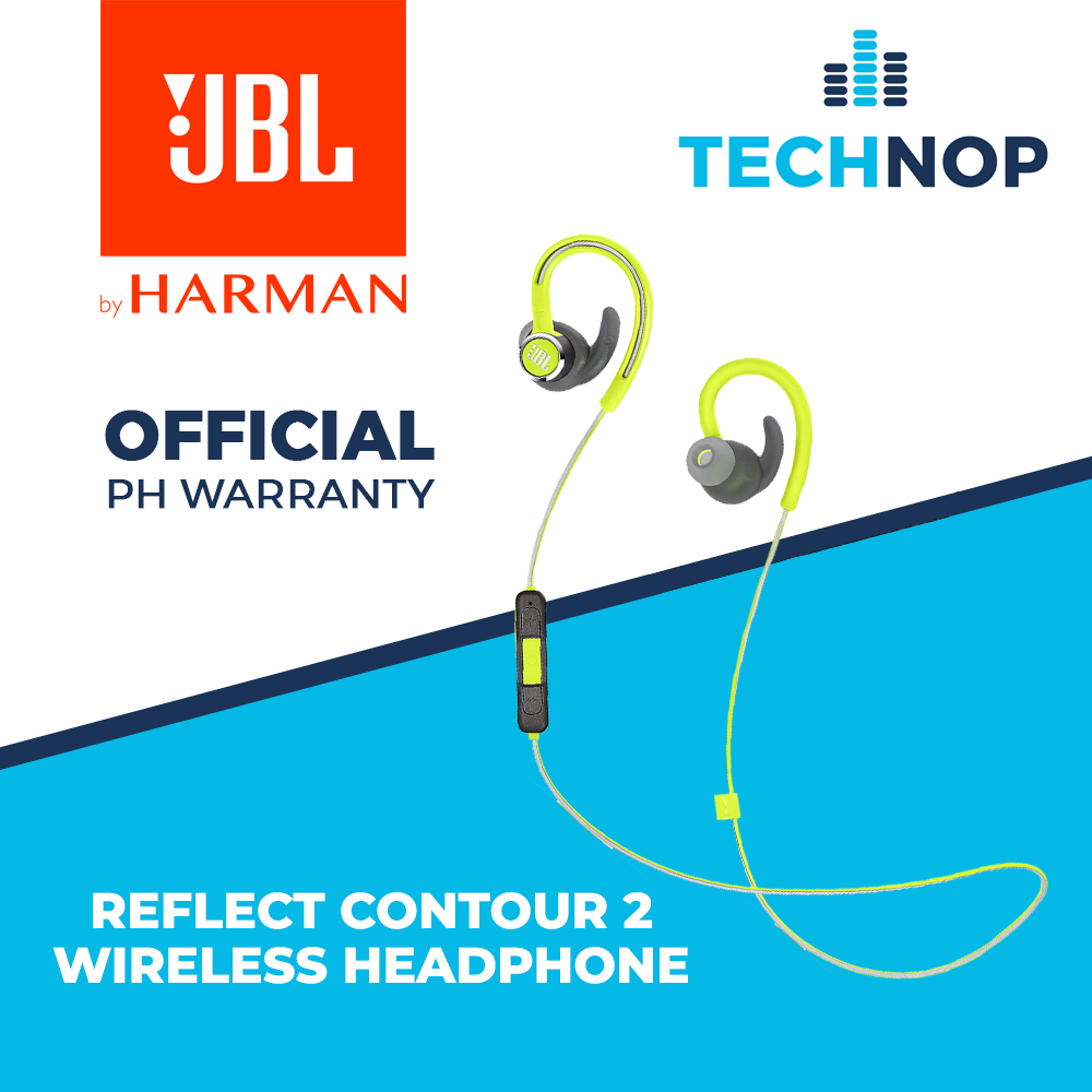 JBL Reflect Contour 2 Wireless Sport In-Ear Headphones with Three