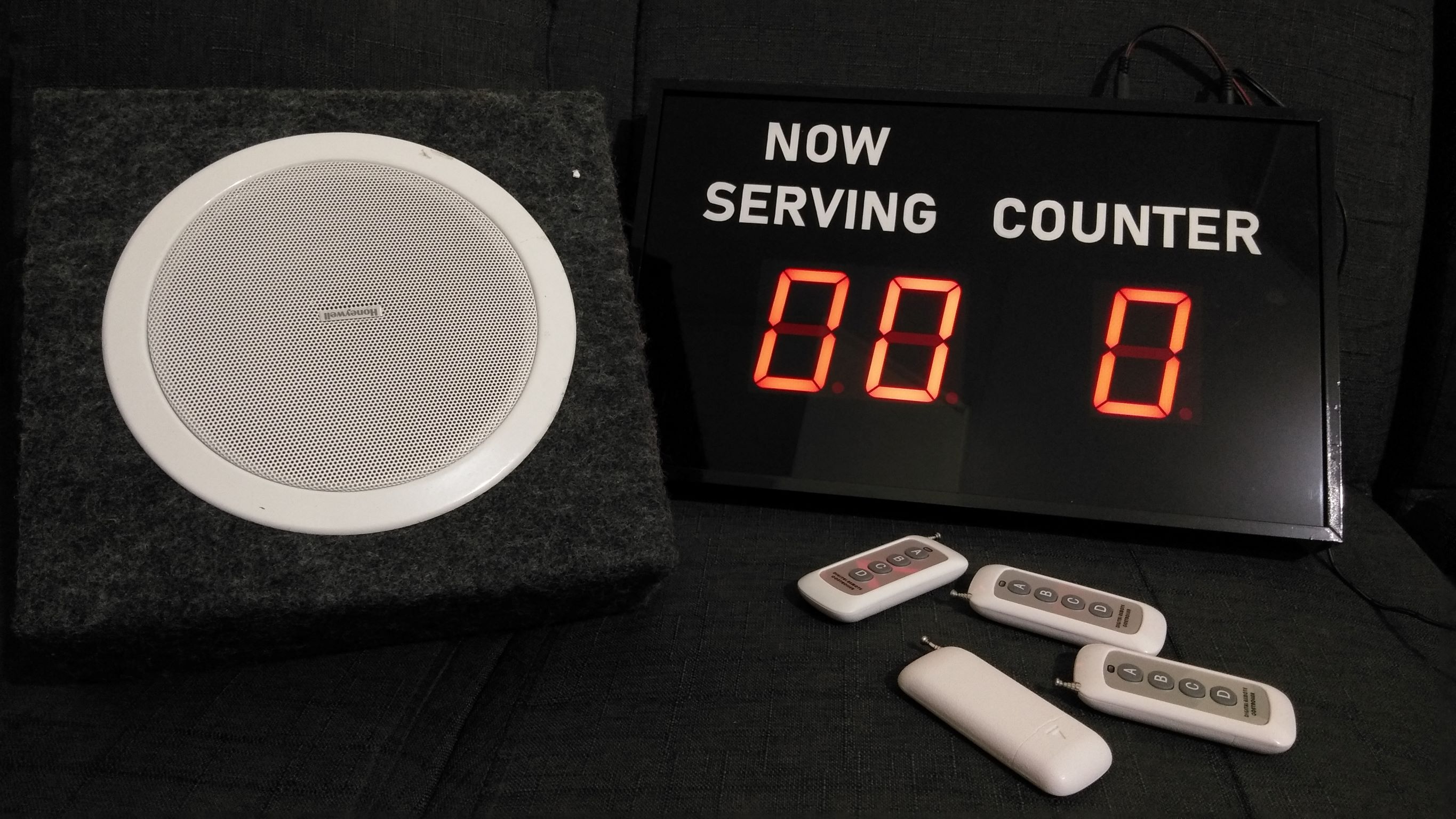QUEUING SYSTEM 2-DIGIT COUNTER 1-DIGIT TELLER WITH VOICE COMMAND ...