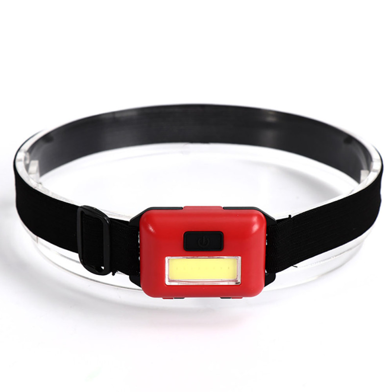Mini Cob Led Headlight Outdoor Camping Light Flashlight Head Torch Tourism Equipment For Hiking Cycling Fishing