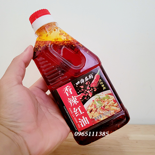 Dầu Ớt Vừng Tứ Xuyên 400ml (Loại Ngon)