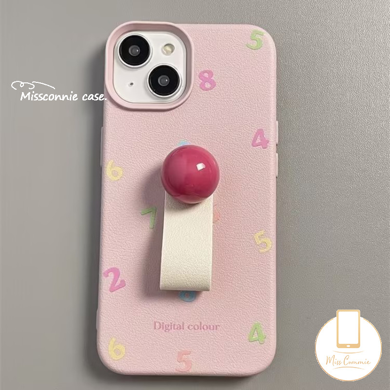 Luxury%20Candy%20Color%20Cartoon%20Colored%20Number%20Case%20Compatible%20for%20IPhone%2011%2014%2015%2013%2016%2012%20Pro%20Max%2014%2015%2016%20Plus%20XR%20XS%20Max%20X%2016%2015%20Pro%20Cute%203D%20Ball%20Ring%20Case%20-%20Image%202