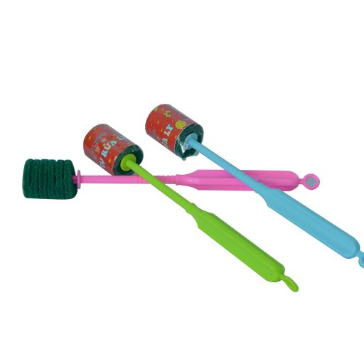 Cây cọ rửa ly đầu mút bọt biển dụng cụ cọ rửa đáy ly, vệ sinh cốc, tách, chén, chai, lọ, làm sạch bình sữa