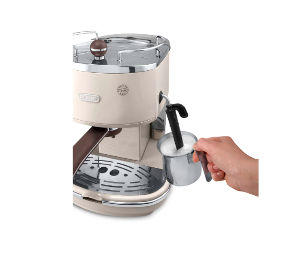 Máy Pha Cà Phê Espresso DeLonghi ECOV311 – 15 bar áp suất cao, bọt sữa béo mịn – Phong cách Retro Ý