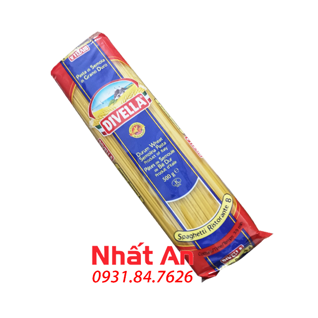 Mì Ý spaghetti Divella 500gr