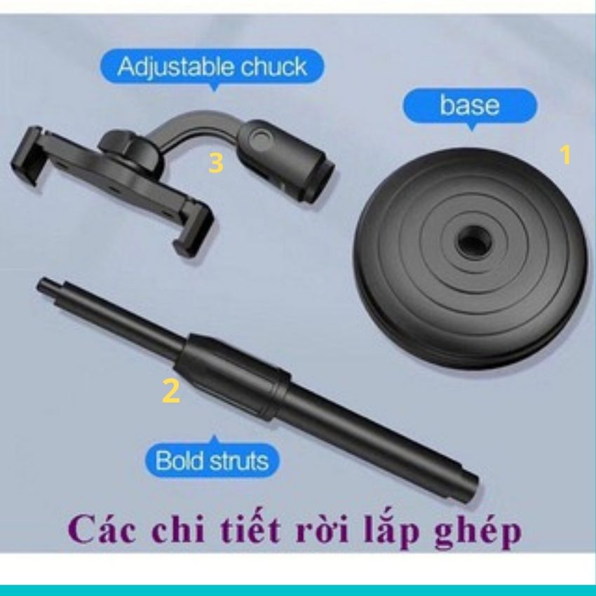 Giá Đỡ Điện Thoại Để Bàn Dùng Cho Livestream, Xem Phim, Chụp Ảnh Chống Rung, Học Online, Quay Tiktok ... HUNGZADUNG_HUTABI