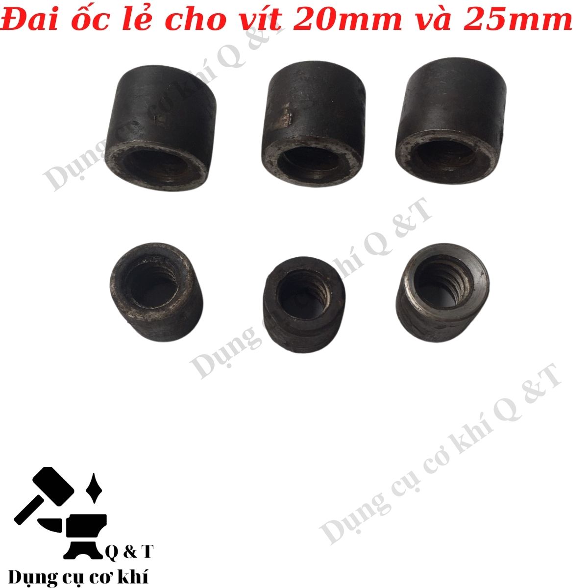 Đai ốc vít me cho trục 19mm và 25mm (1 chiếc )