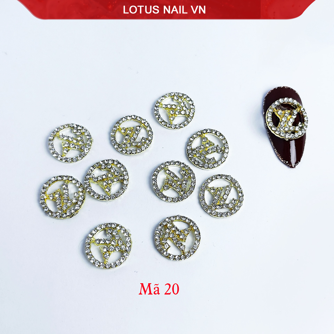 Charm nail, charm đá gắn móng hàng cao cấp bảng 1