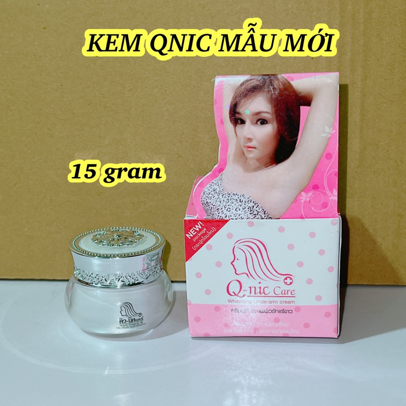 KEM THÂM nách QNIC mẫu MỚI 15g