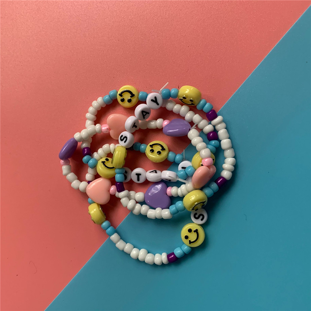 Kpop%20Stray%20Kids%20Bracelet%20Love%20Smiley%20Same%20Flexible%20Decoration%20Fashionable%20Versatile%20Funny%20Pendant%20Accessories%20-%20Image%204