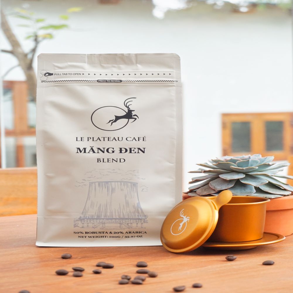 Cà phê Măng Đen Blend 250Gr (Le Plateau Blend 250Gr) - 100% rang xay nguyên chất