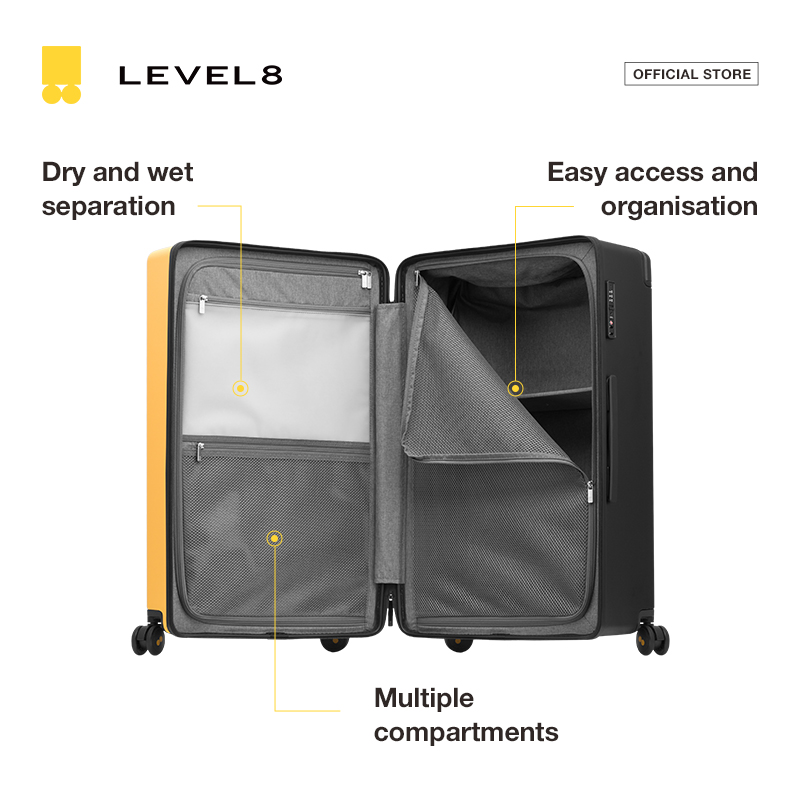 Level8 Voyageur trolley luggage case 26