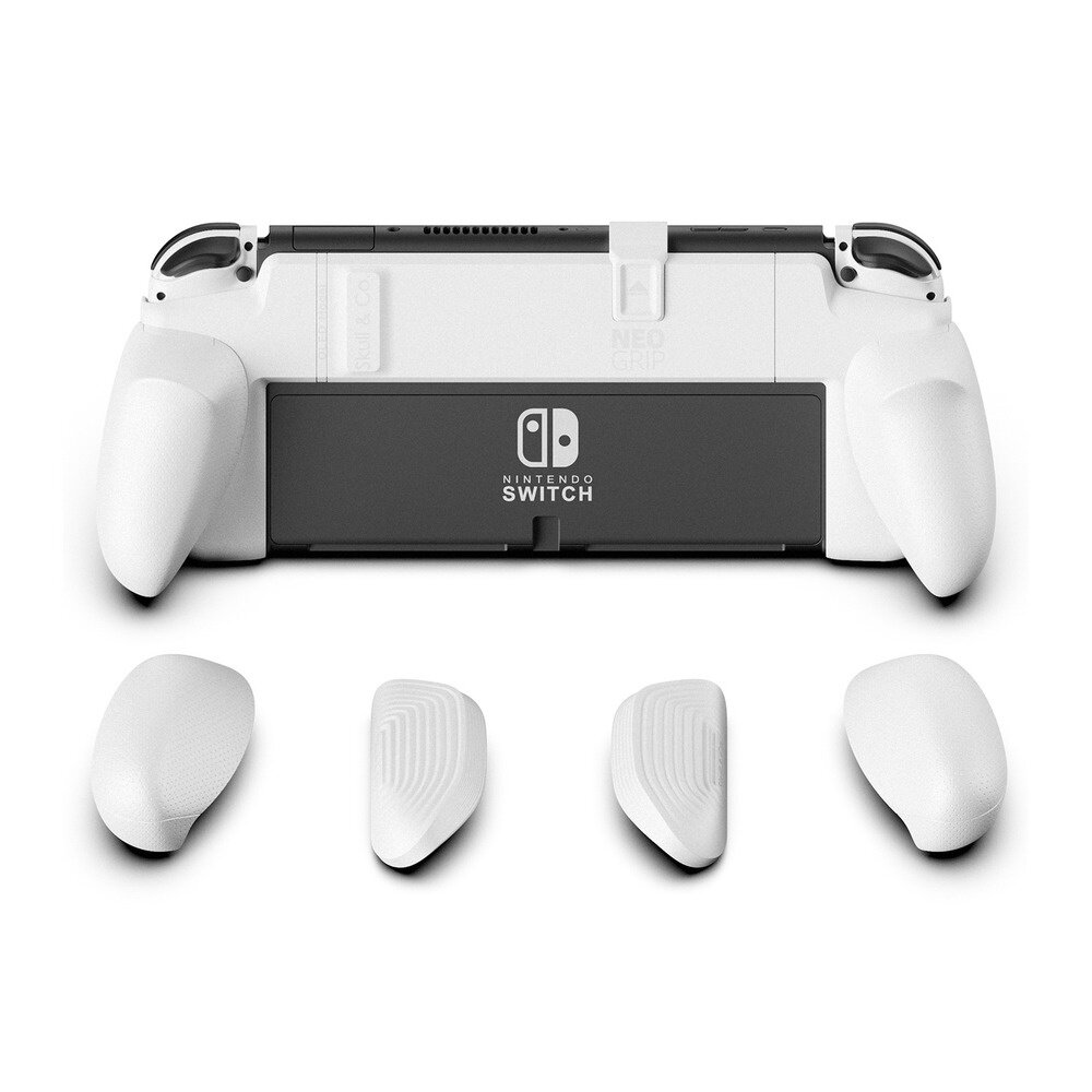 Ốp Lưng Grip Case Oled & túi Maxcarry Oled hãng Skull & Co cho Nintendo Switch Oled