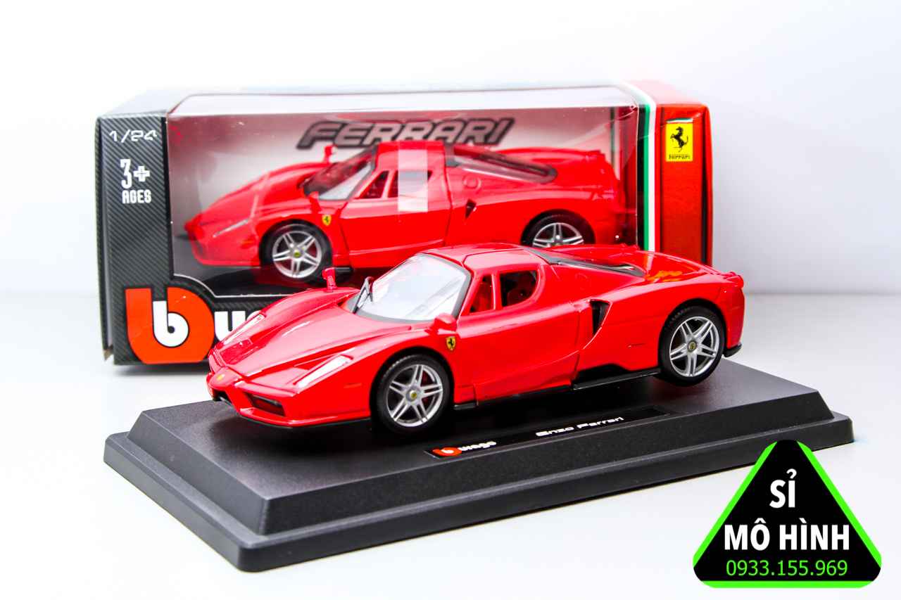[ Sỉ Mô Hình ] Mô hình xe Ferrari Enzo Bburago 1:24