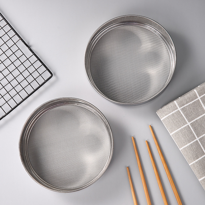 Dụng Cụ Rây Bột Mịn 60 mesh Bằng Inox