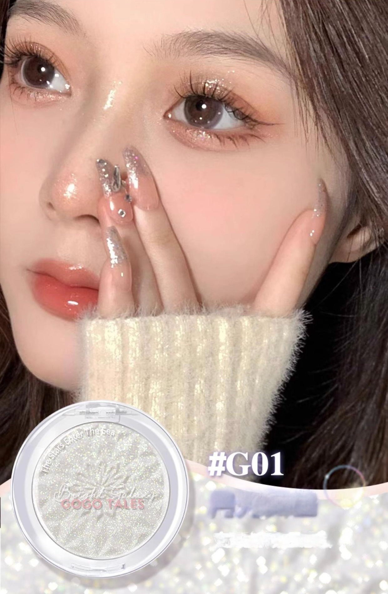 [GOGOTALES] Phấn highlight Gogotales Flash Broken Star Moving (GT509)