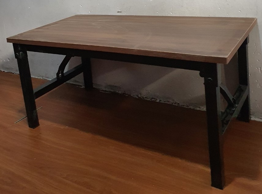 Bàn gấp chân sắt bệt chắc chắn GB35