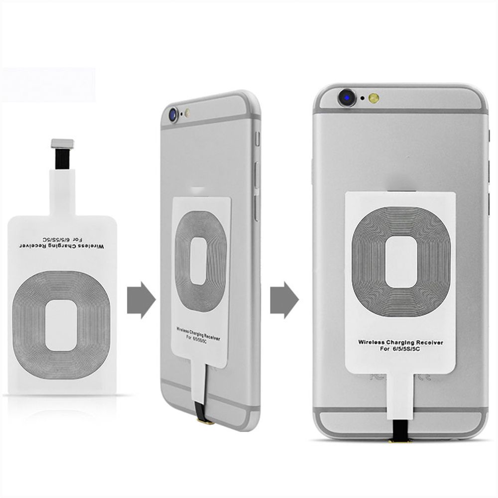PUREMOM Mat For Android Type-C For iPhone 5 5S SE 6 6S 6Plus 7 Plus Induction Patch Charger Qi Wireless Charging Receiver Charge Coil